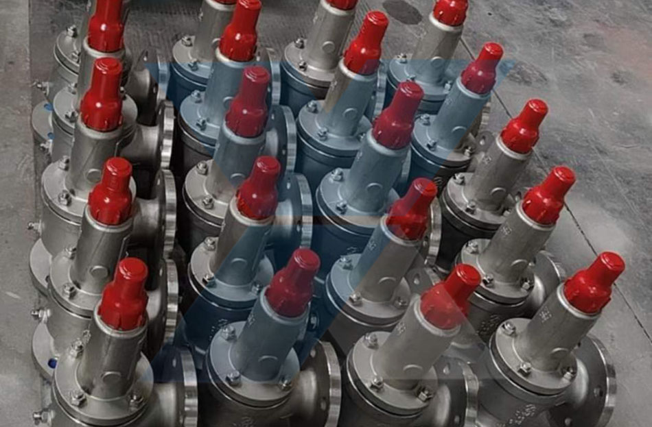 A42F液化石油气安全阀整装待发甘肃省兰州市某油气站(图1) A42F液化石油气安全阀整装待发甘肃省兰州市某油气站(图1)