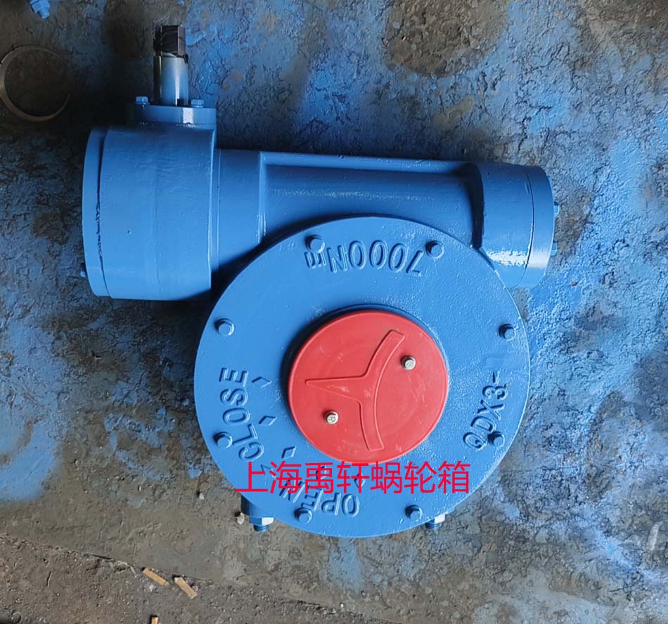 自来水公司检修发现DN800蝶阀蜗轮破损急需更换手动青青草免费观看视频(图2)